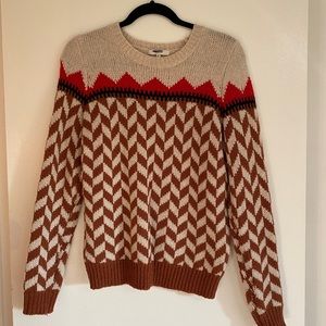 Madewell Nordic style sweater